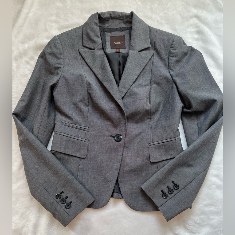 Dark Gray Blazer - image 1